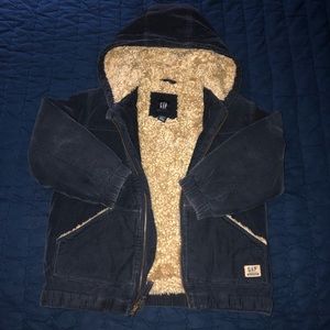 Baby Gap Little Boys Sherpa lines Jacket
